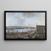 Vue de Stockholm II - Elias Martin — gerahmtes Bild an der Wand