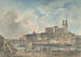Ansicht der Uppsala-Kathedrale von Norden - Elias Martin — Ansicht des Kunstwerks