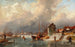 Winterkanal-Landschaft - Elias Pieter van Bommel — Ansicht des Kunstwerks