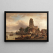 Dordrecht - Elias Pieter van Bommel — gerahmtes Bild an der Wand