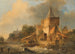 Überschwemmung an der Stadttor - Elias Pieter van Bommel — Ansicht des Kunstwerks