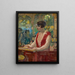 Am Bar - Élie Anatole Pavil — gerahmtes Bild an der Wand
