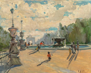 Place du Carrousel, Paris - Élie Anatole Pavil — Ansicht des Kunstwerks