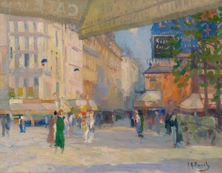 Rue de Paris - Élie Anatole Pavil — Ansicht des Kunstwerks