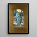 Reproduktion des Gemäldes Muse der Tragödie - Elihu Vedder