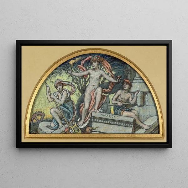 Elihu Vedder - Study for Anarchy.webp