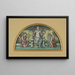 Studie für Frieden und Wohlstand - Elihu Vedder — gerahmtes Bild an der Wand