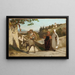 Die Fabel des Müller, seines Sohnes und des Esels Nr. 3 - Elihu Vedder — gerahmtes Bild an der Wand