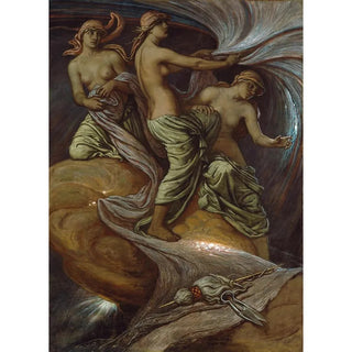 Elihu Vedder - The Fates Gathering in The Stars.webp