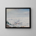 Seit dem Hügel von Rednal, Winter - Elijah Walton — gerahmtes Bild an der Wand