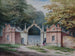 Eingang der Türen des Pavillons in Aston Hall - Elijah Walton — Ansicht des Kunstwerks