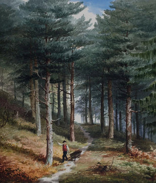 Elijah Walton - Rednal Wood Man With A Barrow.webp