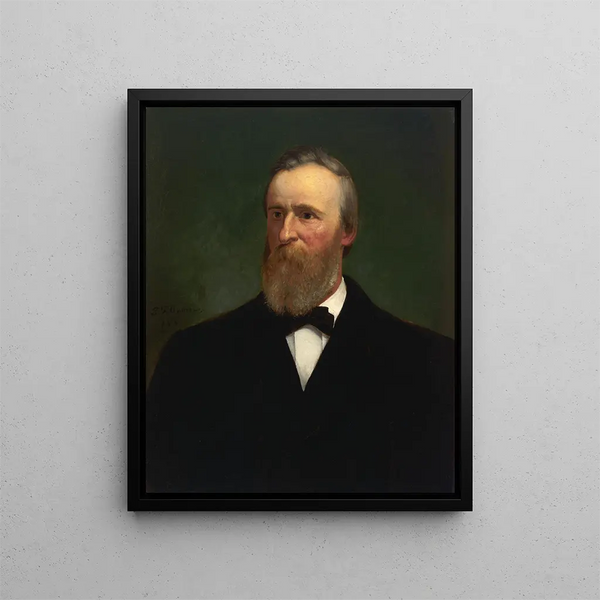 Rutherford Birchard Hayes - Eliphalet Fraser Andrews — gerahmtes Bild an der Wand