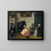 Besuch beim Arzt - Elisabeth Geertruida Wassenbergh — gerahmtes Bild an der Wand