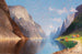 Fjord-Landschaft - Elisabeth Grüttefien Kiekebusch — Ansicht des Kunstwerks