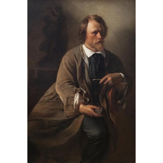 Elisabeth Jerichau Baumann - The Sculptor Jens Adolf Jerichau the Artists Husband.webp