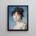 Die Prinzessin Radziwill 1781-1808 - Elisabeth Louise Vigée Le Brun — gerahmtes Bild an der Wand