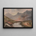 Landschaft mit Bergen - Elisabeth Louise Vigée Le Brun — gerahmtes Bild an der Wand