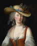 Portrait Anne Catherine Le Preudhomme de Chatenoy Gräfin von Verdun - Elisabeth Louise Vigée Le Brun — Ansicht des Kunstwerks