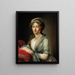 Portrait von Elzbieta Aleksiejewna, Ehefrau von Zar Alexander I. - Élisabeth Louise Vigée le Brun — gerahmtes Bild an der Wand