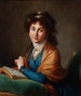 Portrait von Natalia Zakharovna Kolycheva geborene Hitrovo - Elisabeth Louise Vigée Le Brun — Ansicht des Kunstwerks