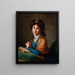 Portrait von Natalia Zakharovna Kolycheva geborene Hitrovo - Elisabeth Louise Vigée Le Brun — gerahmtes Bild an der Wand