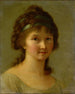 Portrait einer Dame - Elisabeth Louise Vigée Le Brun — Ansicht des Kunstwerks
