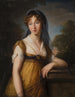 Portrait einer Frau - Elisabeth Louise Vigée Le Brun — Ansicht des Kunstwerks