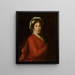 Portrait einer Frau mit Turban - Elisabeth Louise Vigée Le Brun — gerahmtes Bild an der Wand