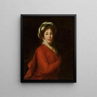 Elisabeth Louise Vige Le Brun - Portrait of a woman in a turban.webp