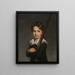 Portrait eines jungen Jungen - Elisabeth Louise Vigée Le Brun — gerahmtes Bild an der Wand