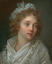 Portrait einer jungen Frau - Élisabeth Louise Vigée Le Brun — Ansicht des Kunstwerks