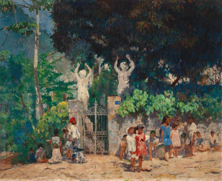 En route pour l'école - Eliseu Visconti — Ansicht des Kunstwerks