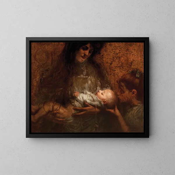 Bonne nuit - Eliseu Visconti — gerahmtes Bild an der Wand