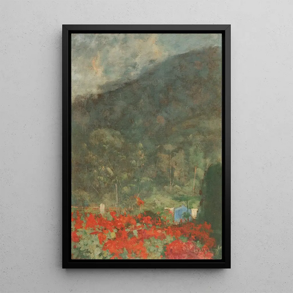Effet matinal - Eliseu Visconti — gerahmtes Bild an der Wand