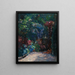 Lio dans mon jardin - Eliseu Visconti — gerahmtes Bild an der Wand