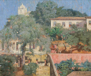 Landschaft von Santa Teresa - Eliseu Visconti — Ansicht des Kunstwerks