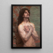 von Saint Sébastien, Studie für Belohnung von Saint Sébastien - Eliseu Visconti — gerahmtes Bild an der Wand