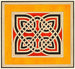 Reproduktion des Gemäldes Celtic Ornament Gemälde II - Elizabeth A Nedwill