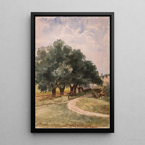 Richmond - Elizabeth Boott Duveneck — gerahmtes Bild an der Wand