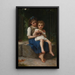 La Petite Mère - Elizabeth Jane Gardner Bouguereau — gerahmtes Bild an der Wand