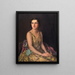 May, Tochter des Brigadiergenerals Andrew C. M. G. - Elizabeth Kelly — gerahmtes Bild an der Wand