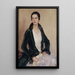 Mademoiselle Edith Bryant - Elizabeth Kelly — gerahmtes Bild an der Wand