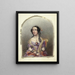 Lady Georgina Murray - Elizabeth Murray — gerahmtes Bild an der Wand