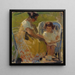 Elle Lanzer und ihre Tochter Bettina - Otto Friedrich — gerahmtes Bild an der Wand