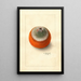 Citrus sinensis Valencia tardive - Ellen Isham Schutt — gerahmtes Bild an der Wand