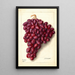 Vitis Ajun - Ellen Isham Schutt — gerahmtes Bild an der Wand
