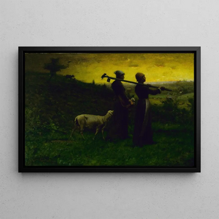Elliott Daingerfield - Bringing Home the New Born Lamb.webp
