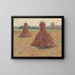 Haycocks in der Bretagne, Frankreich - Elmer Boyd Smith — gerahmtes Bild an der Wand