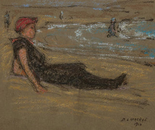 Elmer Livingston Macrae - Girl at the Shore.webp
